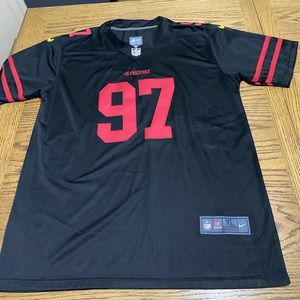 Nike 49ers Nick Bosa jersey XL